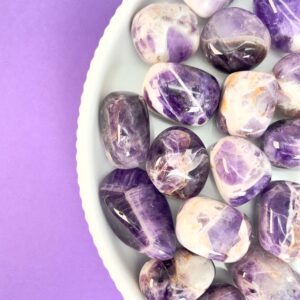 Ametyst bånd lommesten skaber kærlighed