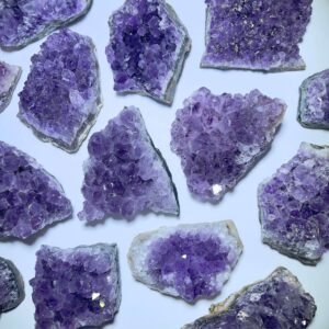 Ametyst klynge lommesten skaber kærlighed