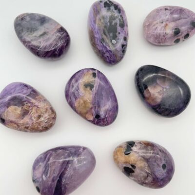 Charoit Håndpolerede Lommesten