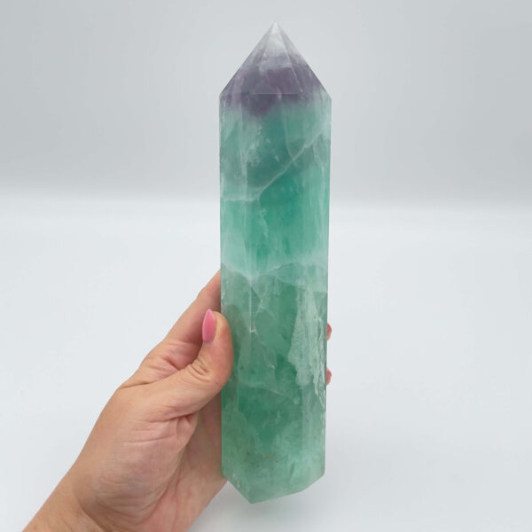 Fluorit Regnbue Tårn | one-of-a-kind (Nr. 1) - Billede 5