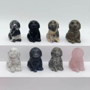 Krystal Hund 3 cm