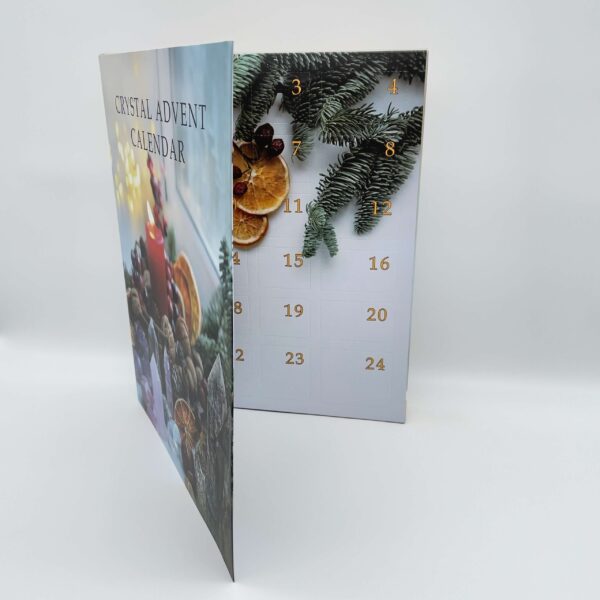 Unik krystal julekalender fyldt med energi, magi og decemberhygge.