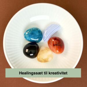 Healingssæt til kreativitet kan hjælpe dig til at åbne op for ideer og udfolde dine evner