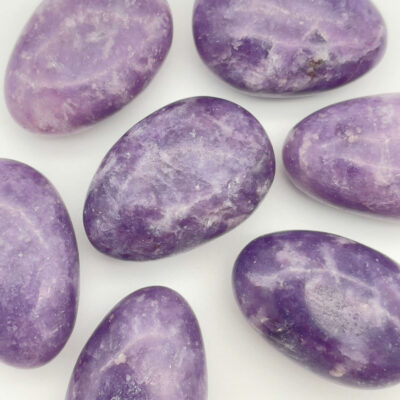 Lepidolit Håndpolerede Lommesten