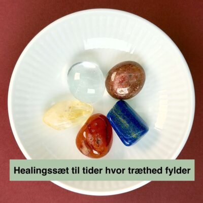Healingssæt til tider hvor træthed fylder kan hjælpe dig til finde energi og overskud og slippe det som dræner