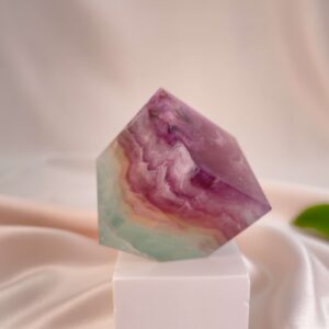 Fluorit Regnbue Kube | one-of-a-kind (Nr. 10)