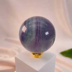 Fluorit Regnbue Kugle | one-of-a-kind (Nr. 15)