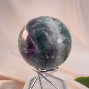 Fluorit Regnbue Kugle | one-of-a-kind (Nr. 14)