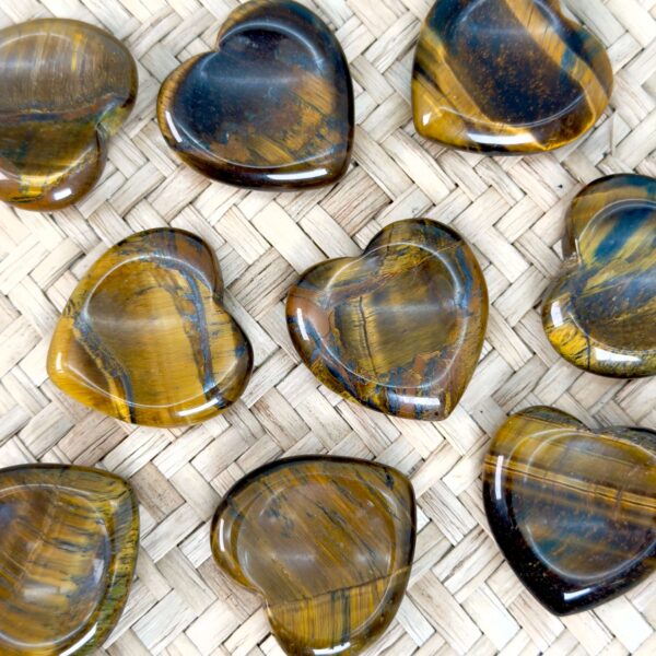 Tigerøje bekymringssten krystal sten