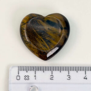 Tigerøje bekymringssten krystal sten lineal