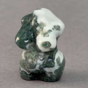 Krystal kvindekrop sten kurvet agat mos