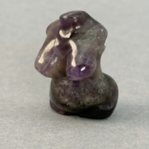 Krystal kvindekrop sten kurvet ametyst