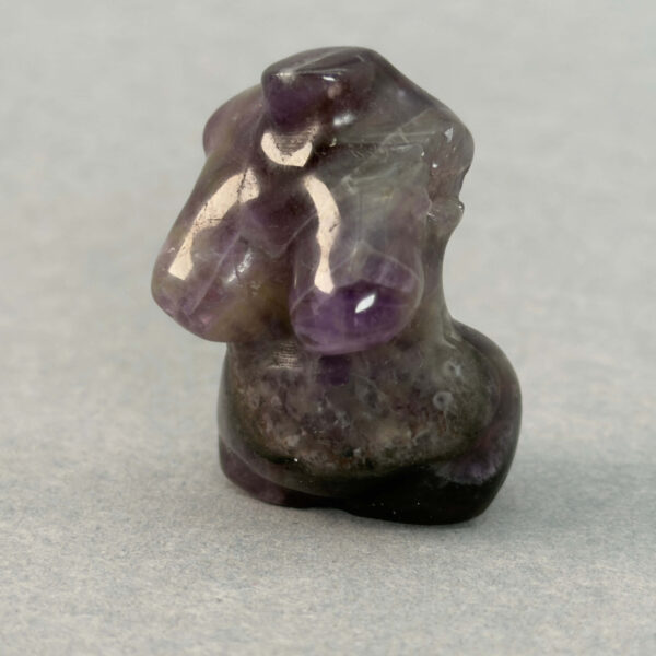 Krystal kvindekrop sten kurvet ametyst