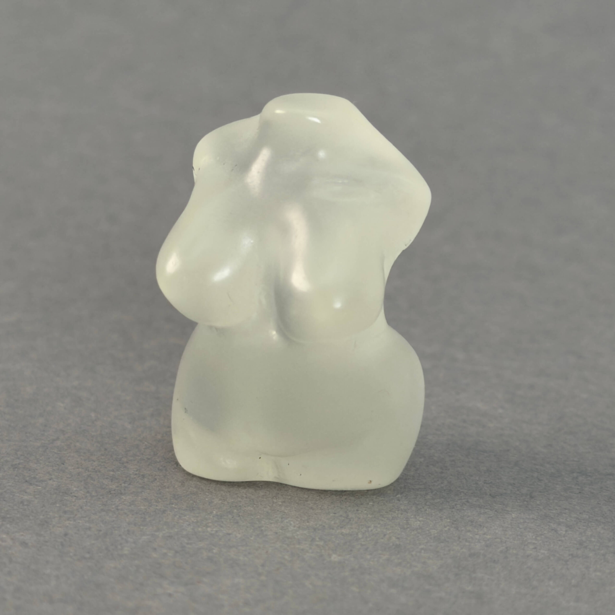 Krystal kvindekrop sten kurvet selenit