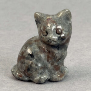 krystal kat 3 cm siddende yooperlite