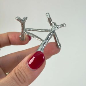 Holder til krystal kugle grenlook i hånd