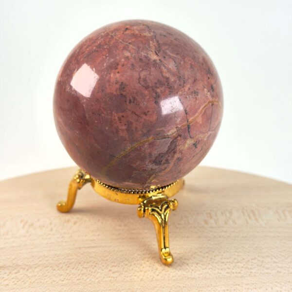 Holder til krystal kugle patina med kugle