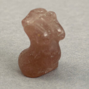 Krystal gravid kvindekrop sten jordbærkvarts