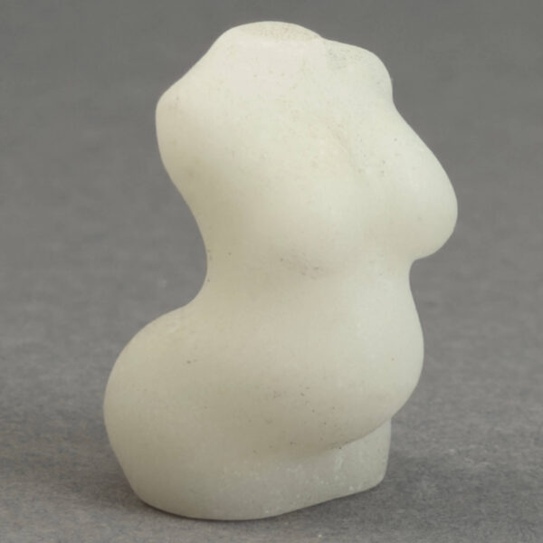 Krystal gravid kvindekrop 3 cm skønheder til dekoration i hjemmet eller en lille figur i lommen.