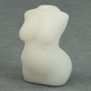 Krystal gravid kvindekrop sten hvid kvarts