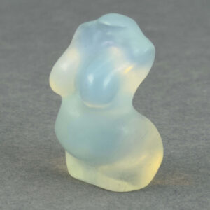 Krystal gravid kvindekrop sten opalit