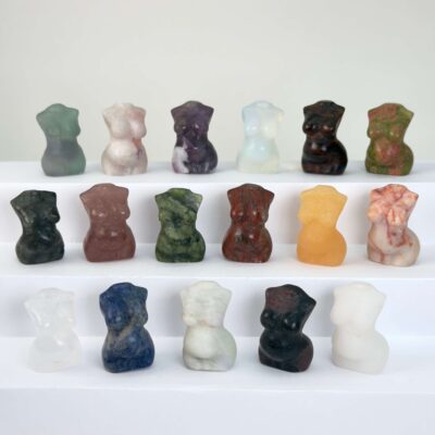 Krystal gravid kvindekrop sten oversigtsbillede