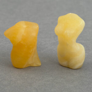 Krystal Gul Calsit Par sten