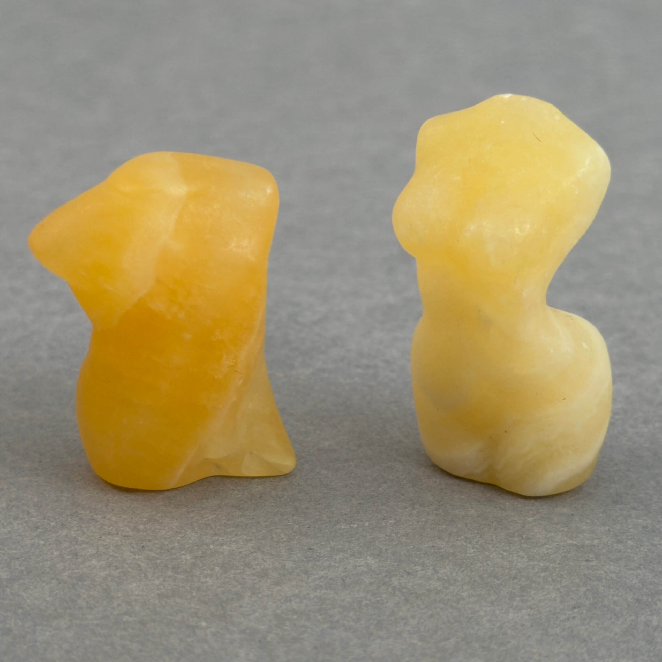 Krystal Gul Calsit Par sten