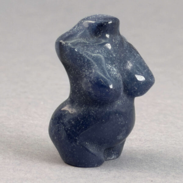 Krystal kvindekrop 3 cm skønheder til dekoration i hjemmet eller en lille figur i lommen.