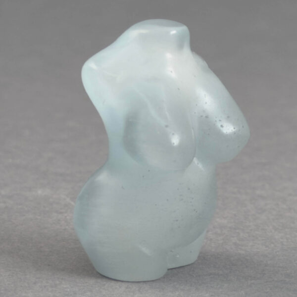 Krystal kvindekrop 3 cm skønheder til dekoration i hjemmet eller en lille figur i lommen.