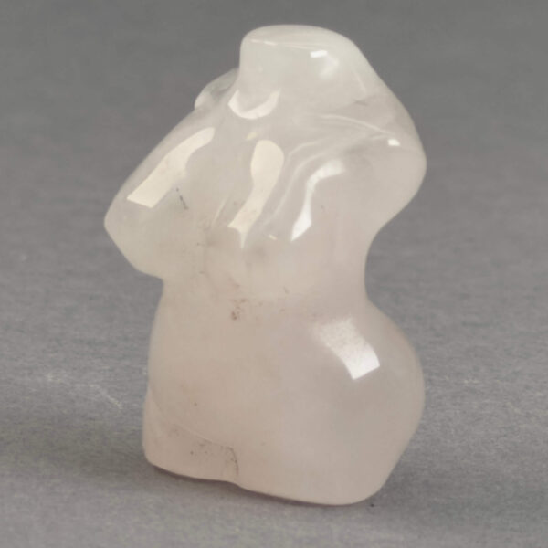 Krystal kvindekrop 3 cm skønheder til dekoration i hjemmet eller en lille figur i lommen.