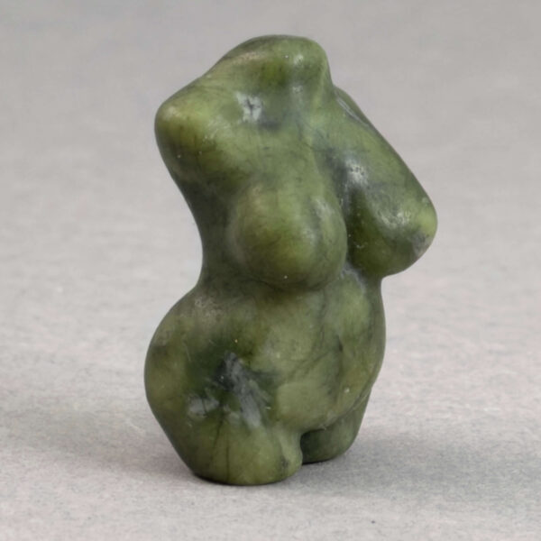 Krystal kvindekrop 3 cm skønheder til dekoration i hjemmet eller en lille figur i lommen.