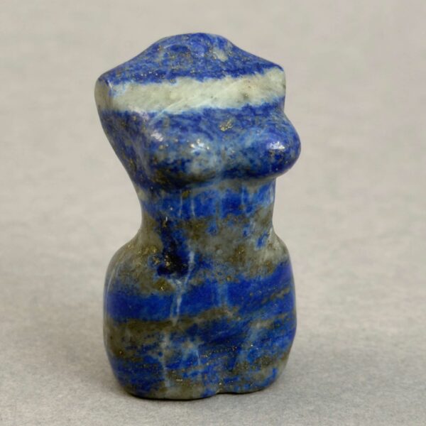 Krystal slank kvindekrop 4 cm sten lapis lazuli