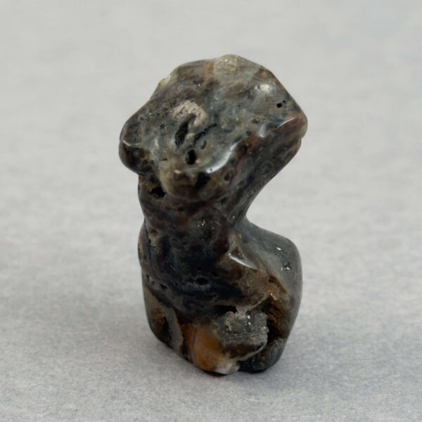 Krystal slank kvindekrop sten agat mos