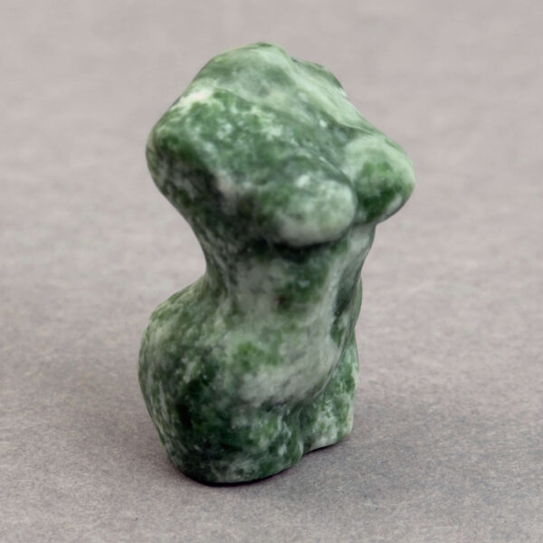 Krystal slank kvindekrop sten agat træ