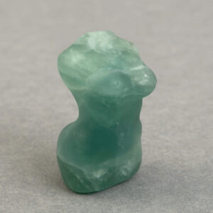 Krystal slank kvindekrop sten grøn fluorit