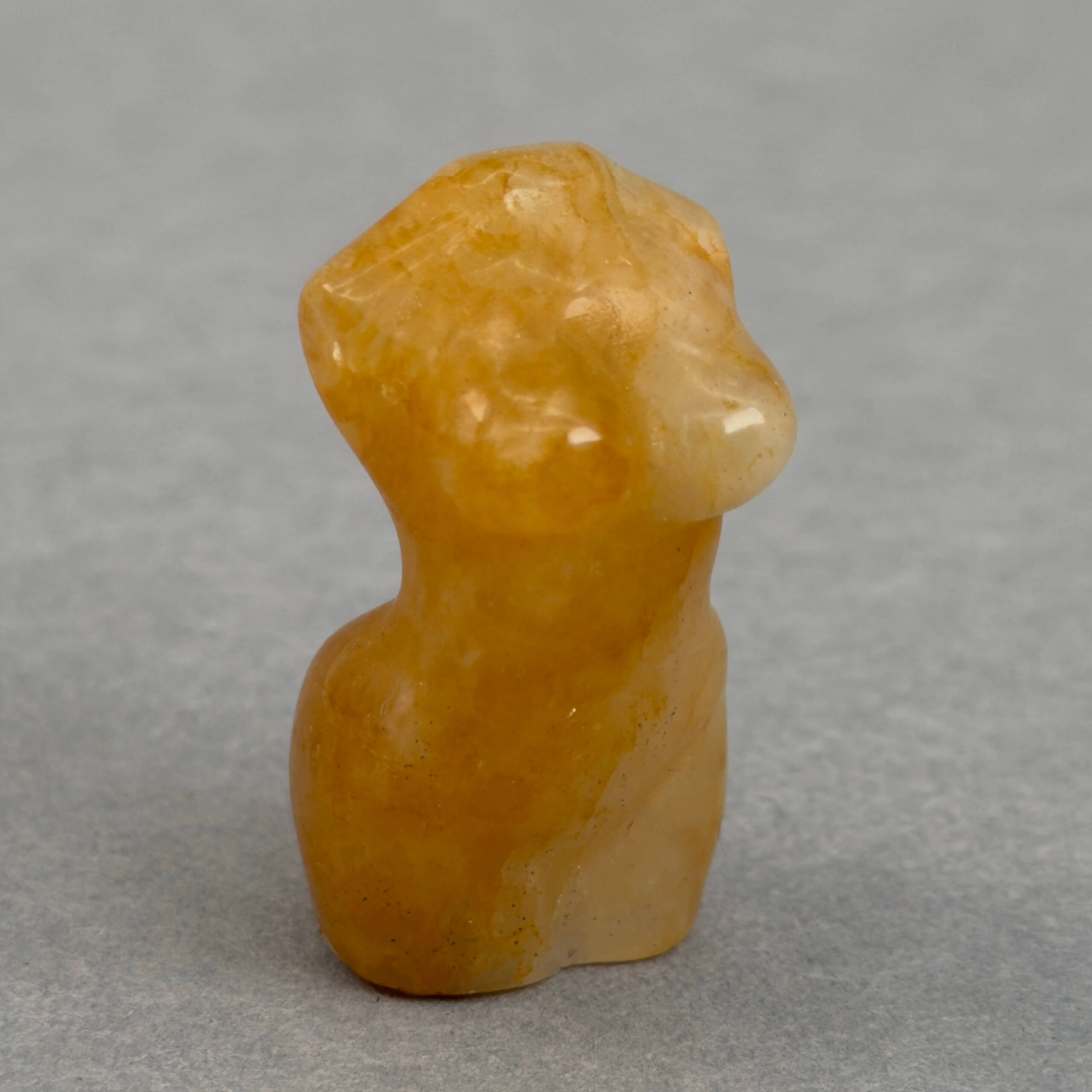 Krystal slank kvindekrop sten hæmatitkvarts