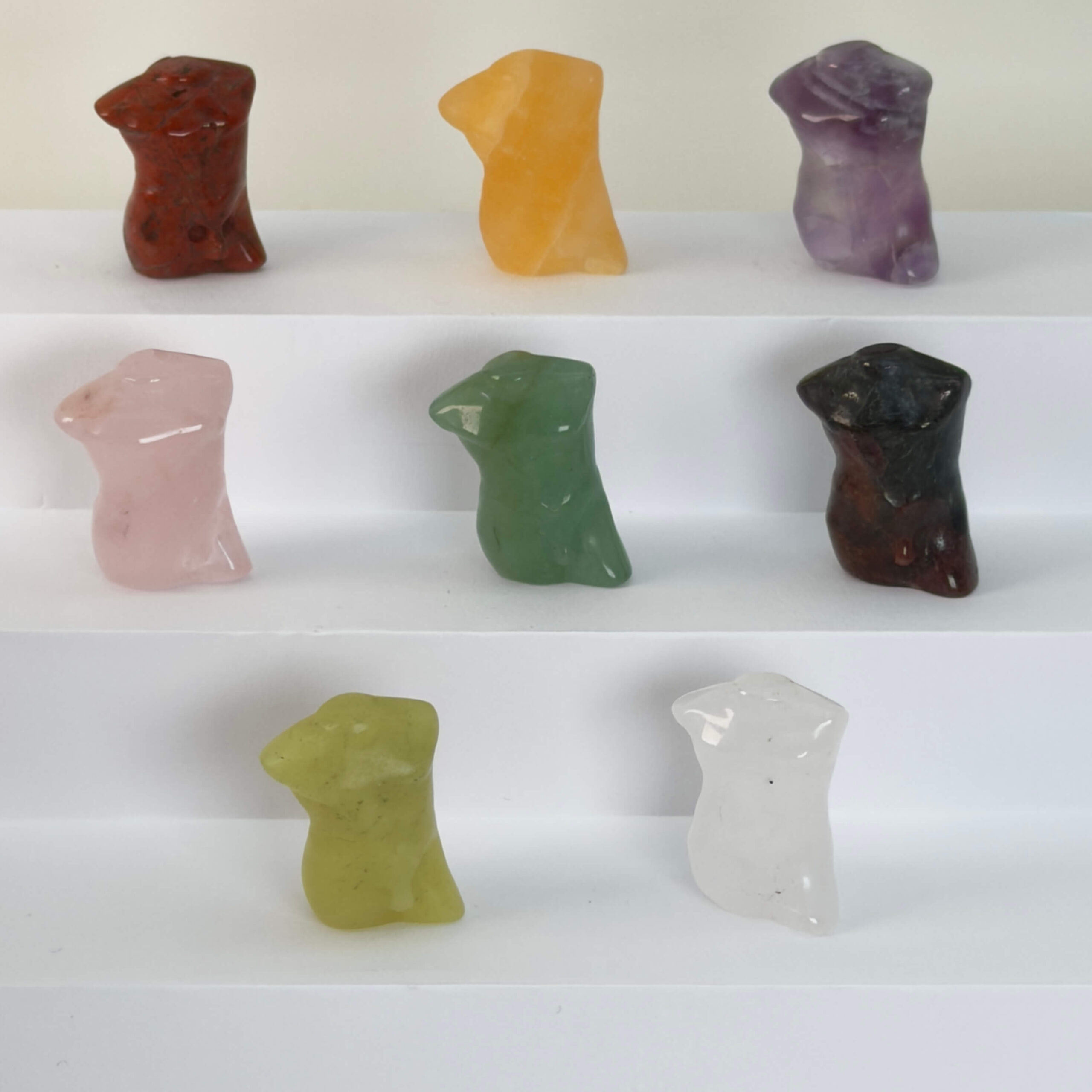 Krystal mandekrop sten oversigtsbillede