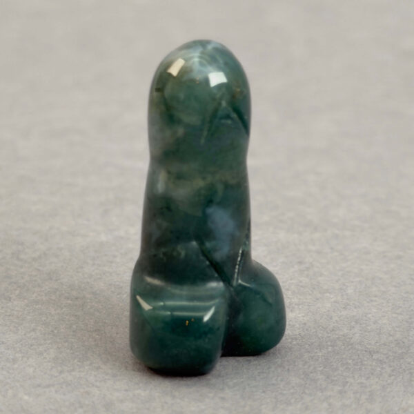 Krystal penis sten mos agat