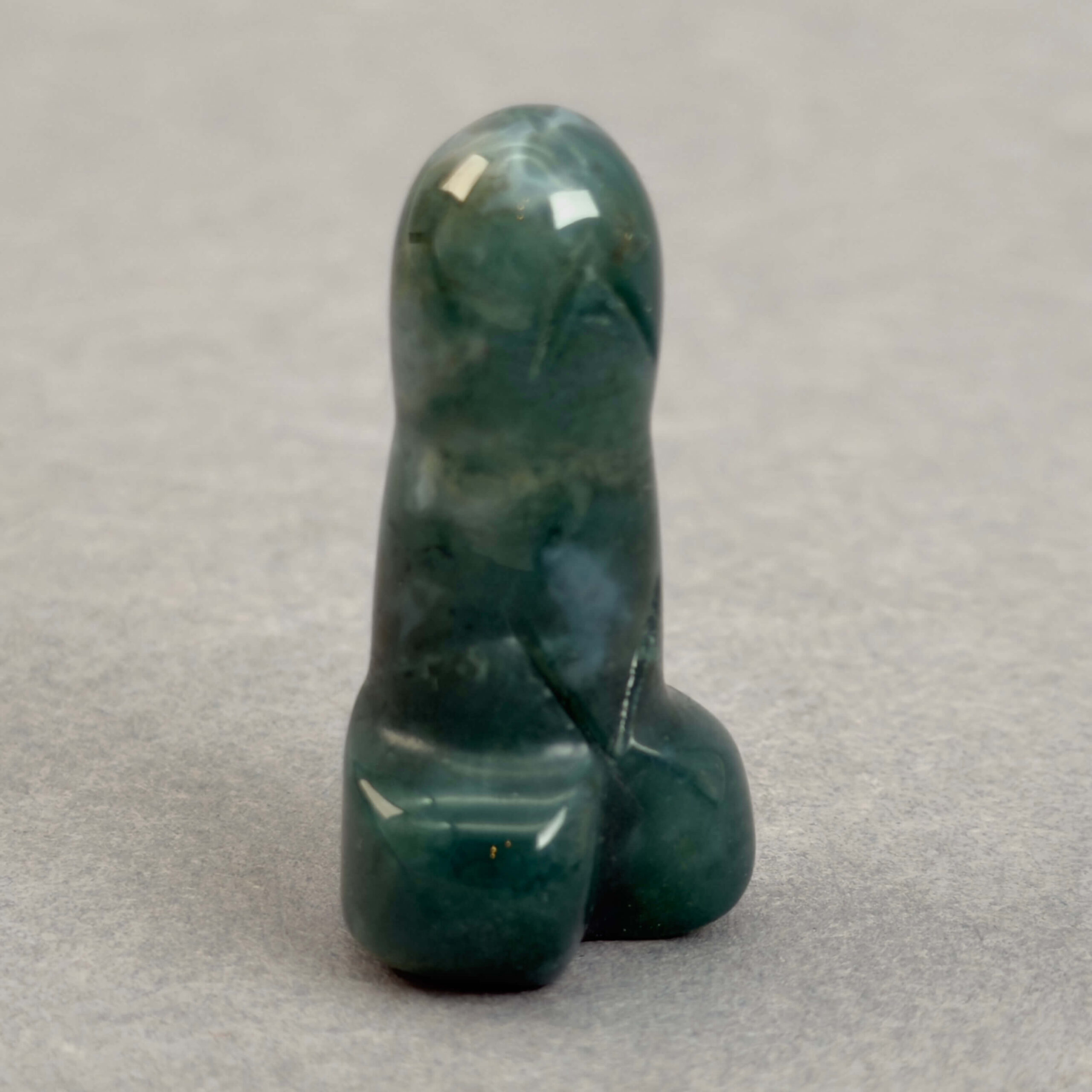 Krystal penis sten mos agat