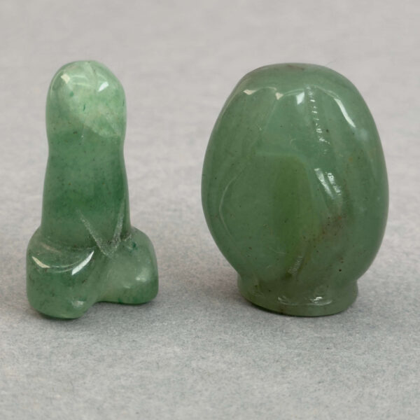 Krystal vagina penis sten par aventurin