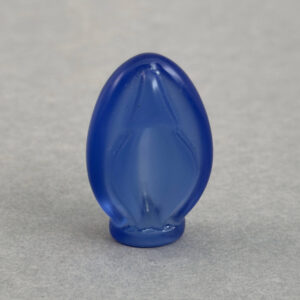 Krystal vagina sten blå agat