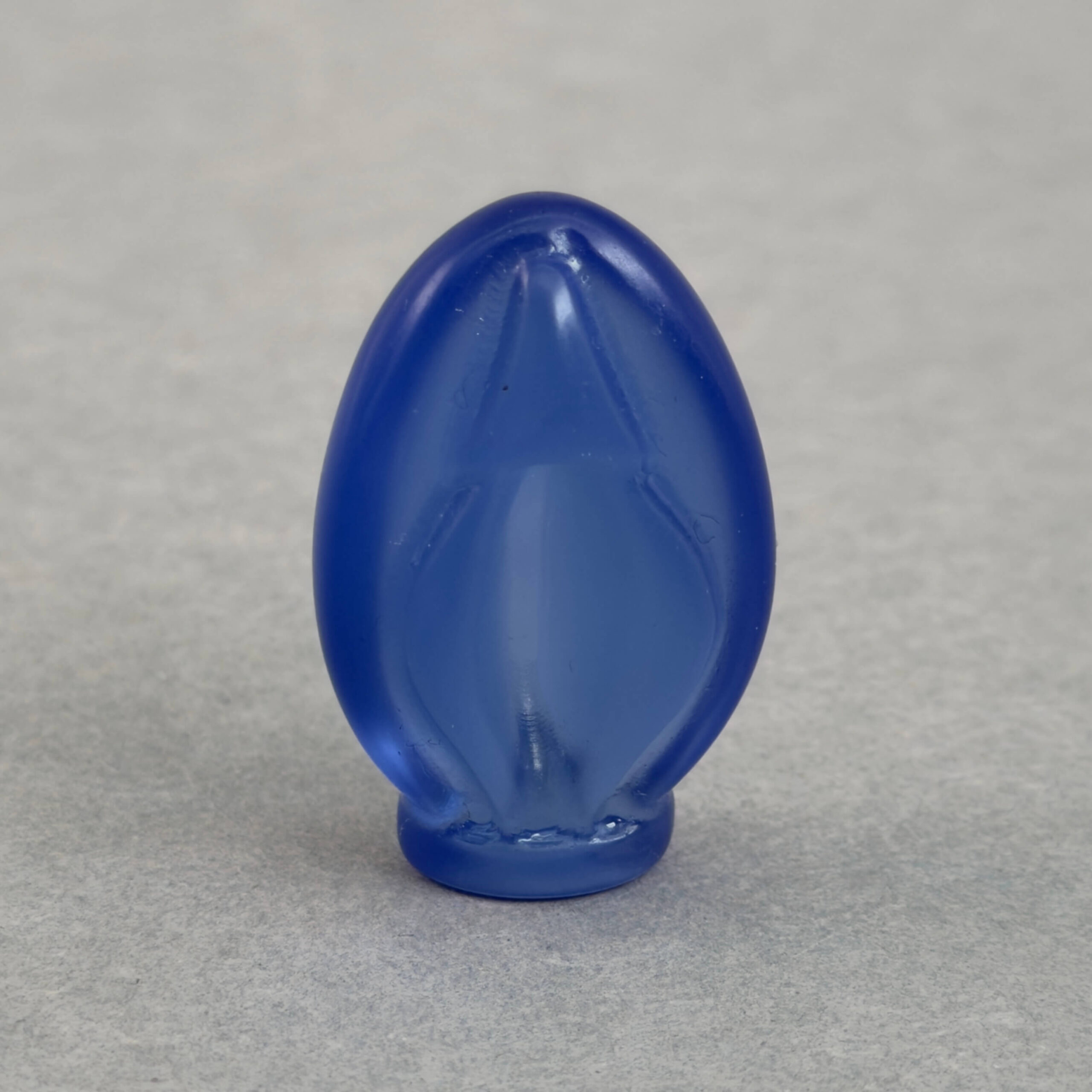 Krystal vagina sten blå agat