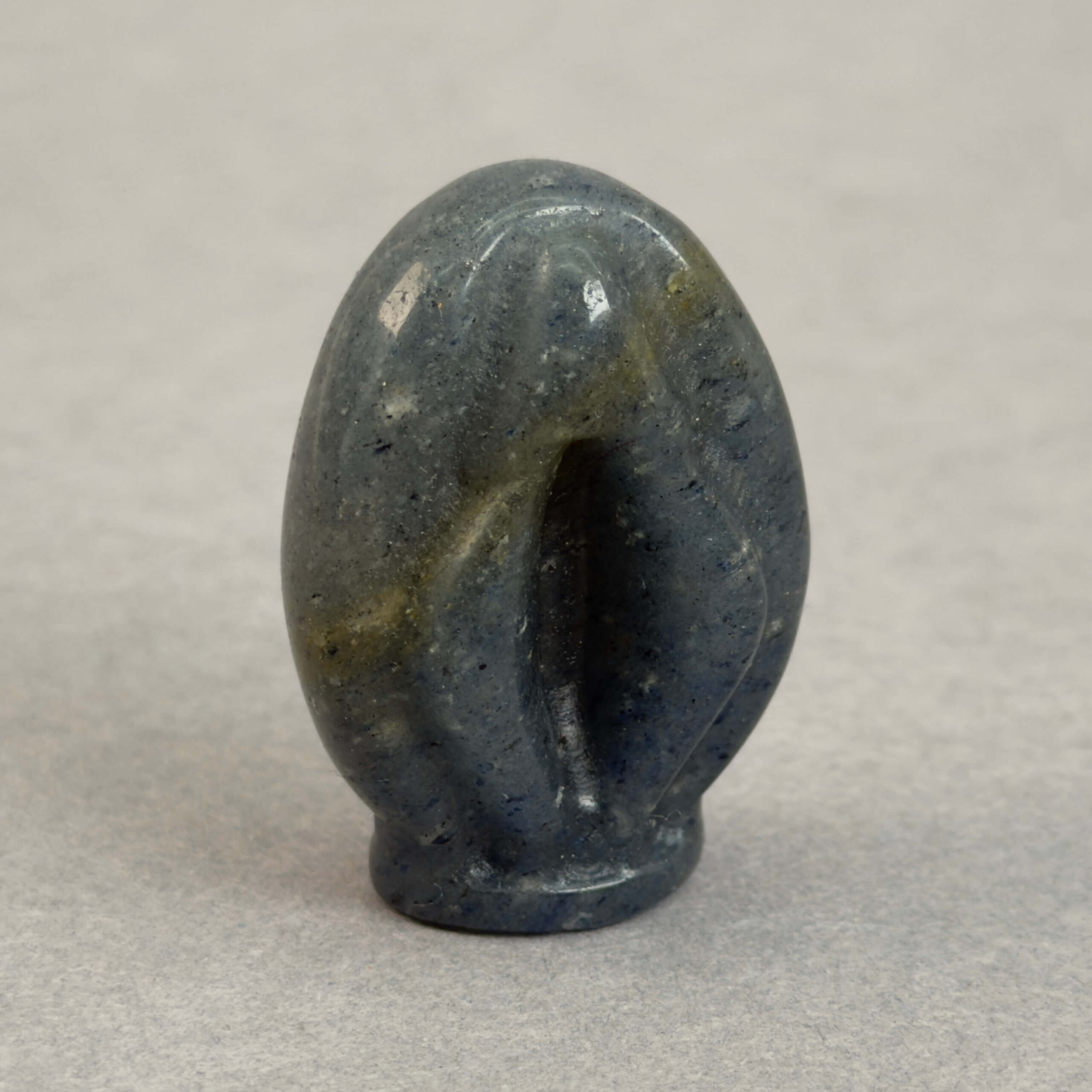 Krystal vagina sten blå aventurin