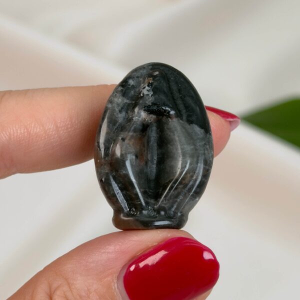 Krystal vagina penis sten par yooperlite i hånd