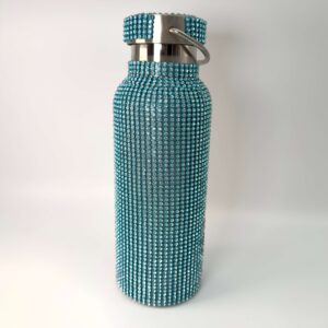 Termodrikkedunk Blå på hvid baggrund