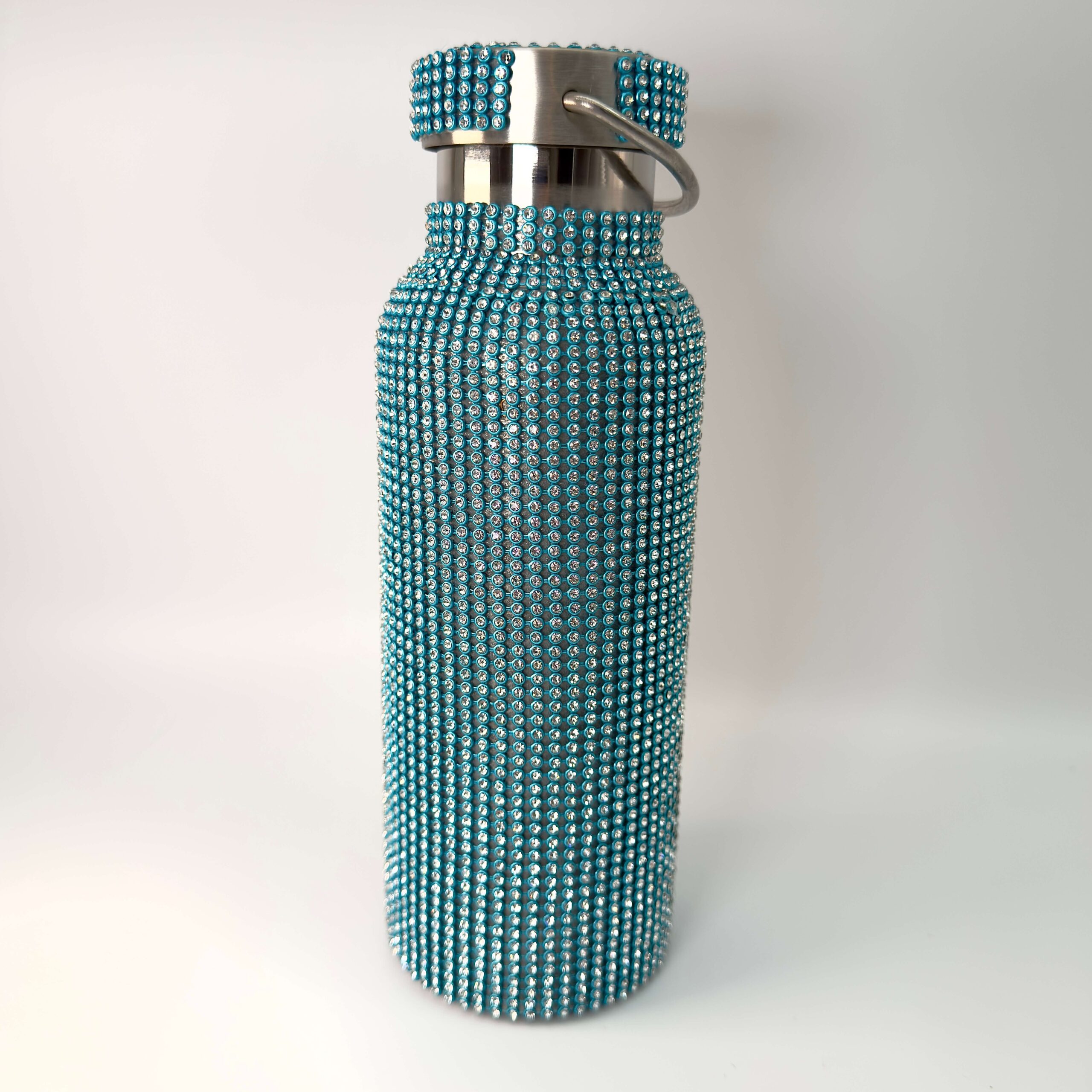 Termodrikkedunk Blå på hvid baggrund