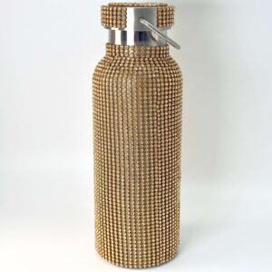 Termodrikkedunk Guld på hvid baggrund