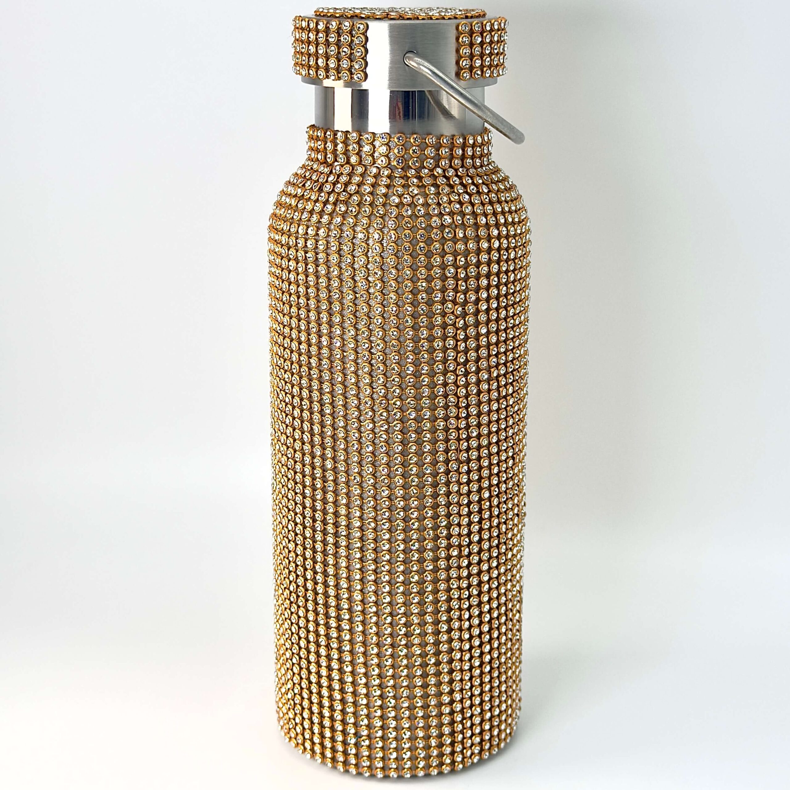 Termodrikkedunk Guld på hvid baggrund