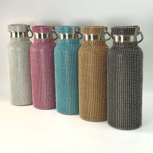 Termodrikkedunk Samling på hvid baggrund